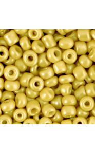 Seed beads 6/0 (4mm) Mustard yellow